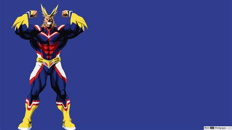 All Might Minimalist Wallpapers Wallpaper Cave