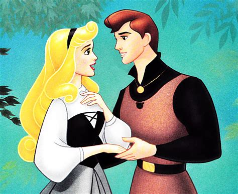 Walt Disney Book Images Princess Aurora And Prince Phillip Walt