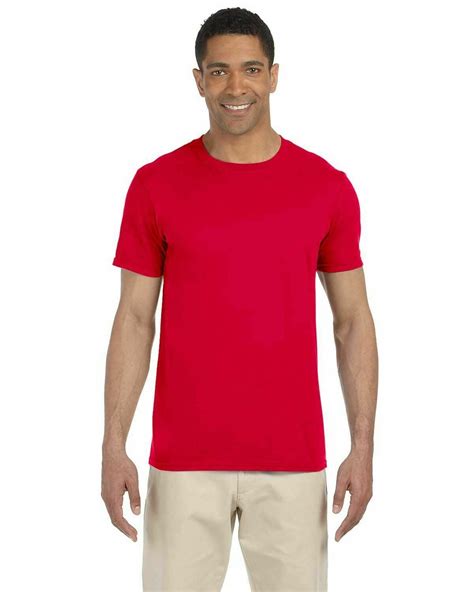 Gildan Herren Baumwolle Kurzarm Softstyle T Shirt Rohlinge 64000 S 3xl