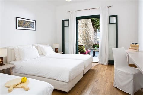 classic double room inland view tharroe of mykonos hotel in mykonos island book online