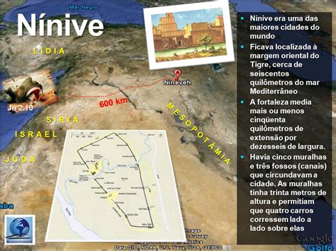 História e Geografia Bíblica Nínive A capital dos Assírios