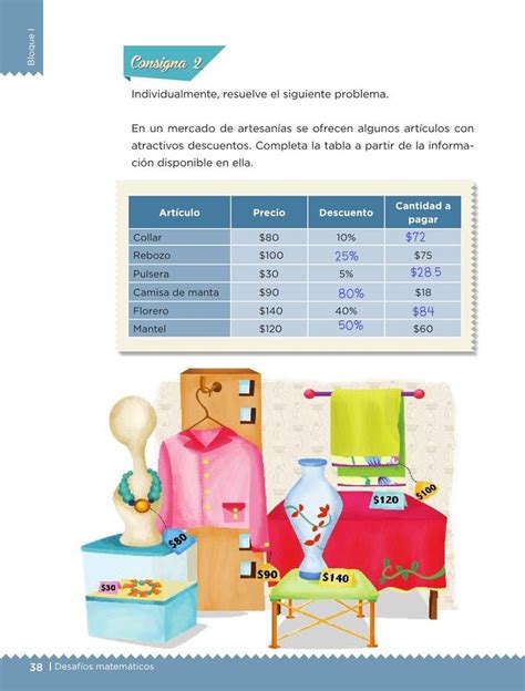 Catálogo de libros de educación básica. Libro De Matemáticas 6 Grado Contestado : Solucionario ...