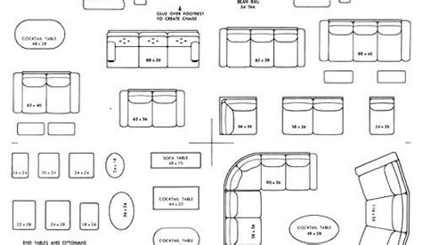 Furniture templates 1 4 inch scale printable (with images. Printable Furniture Templates 1 4 Scale - FurnituresWeb