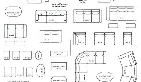 Furniture arranging kit 1/4 scale interior design. Printable Furniture Templates 1 4 Scale - FurnituresWeb