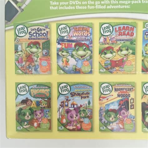 Bnib Leapfrog 10 Dvd Mega Pack Learn With Leap Babies And Kids Babies