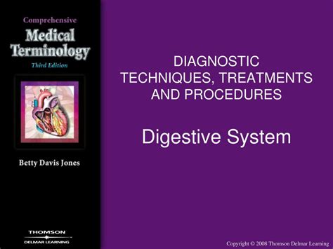 Ppt Diagnostic Techniques Treatments And Procedures Powerpoint