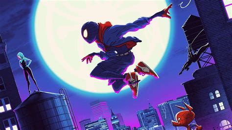 X Spiderman Into The Spider Verse Cool Art K Hd K Wallpapers Images Backgrounds