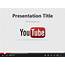 Free Youtube PPT Template
