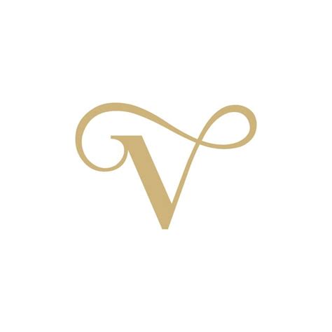 Alphabet V Logo