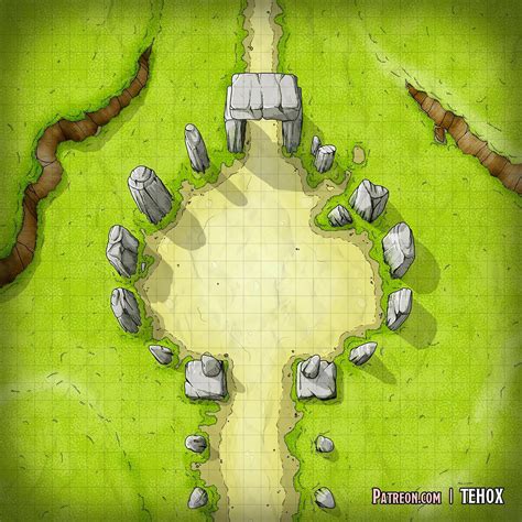 Solstice Ruins 30x30 Battlemaps Fantasy Map Maker Tabletop Rpg