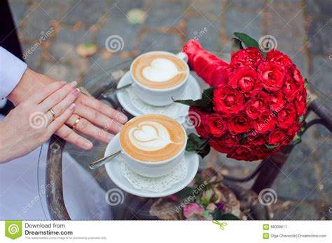 Romantic Rendezvous Couples Stock Image Image Of Lovers Roses 68309617