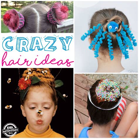 21 Silly Wacky And Easy Crazy Hair Day Ideas For