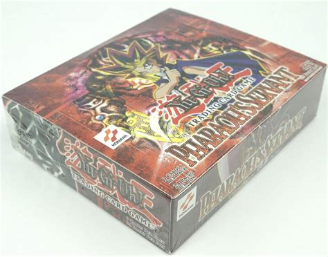 Upper Deck Yu Gi Oh Pharaoh S Servant 1st Edition Booster Box 24 Pack Psv 708957 Da Card World