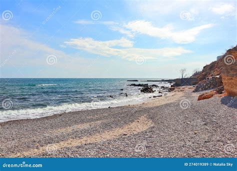 Famous Nude Beach In Sunny Day In Odessa Ukraine Stock Image Image Of Sand Beautiful 274019389