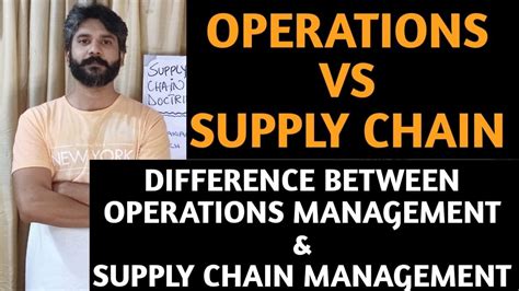 Operations Vs Supply Chain Difference Between Operations Management