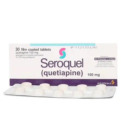 seroquel 100mg tablets uses side effects and price in pakistan