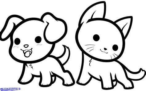 Exercise creativity with these adorable baby animals coloring pages! Cute Baby Animal Coloring Pages Draw Animals Drawing Of ...