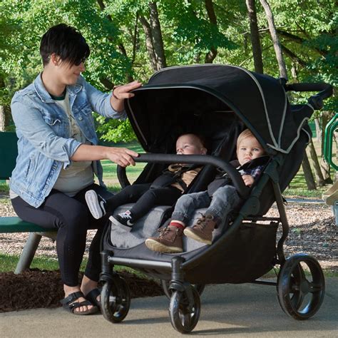 Gaggle By Foundations Roadster Side By Side Double Stroller Easy To