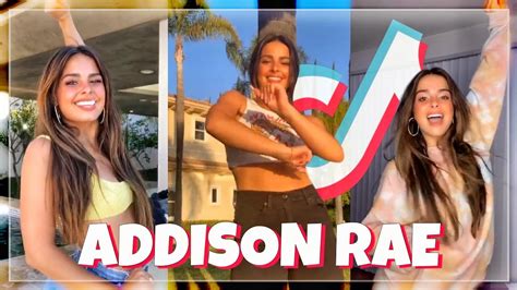 Addison Rae Tiktok Dance Compilation Youtube
