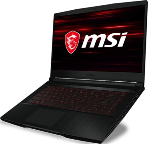Msi Gf 63 Thin Laptop Intel Core I7 10750h 260ghz 16 Gb Ram 512gb