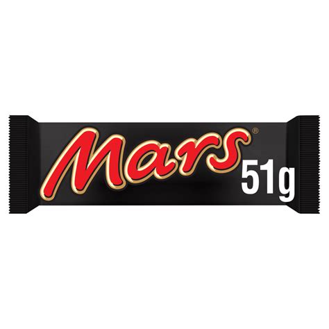 Mars Chocolate Bar 51g Mars