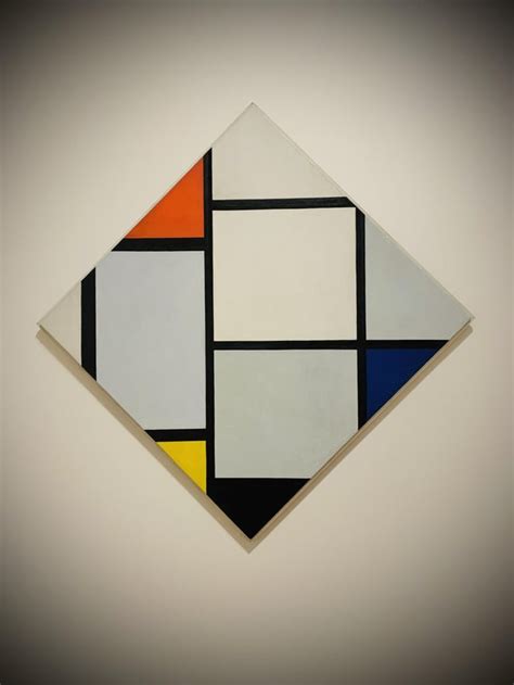Piet Mondrian Tableau No Iv Lozenge Composition 19241925 Rmuseum