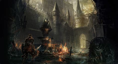 high wall of lothric art dark souls iii art gallery