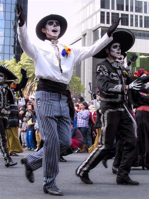 Mexico City Cdmx Mexico 29 10 2016 Day Of The Dead Parade In