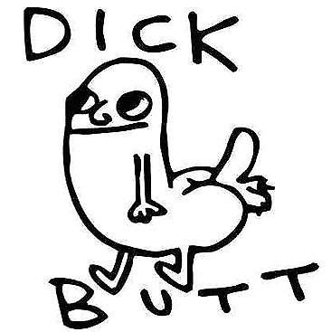 Dick Butt Figure PACK X Vinyl Decal Sticker Funny Meme Reddit Dickbutt EBay