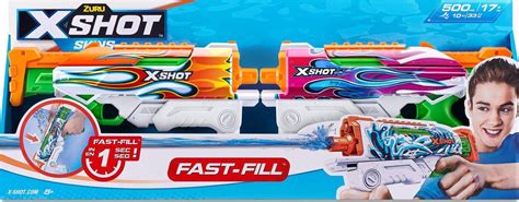 Zuru X Shot Water Fast Fill Skins Hyperload Water Blaster 2 Pack 11858