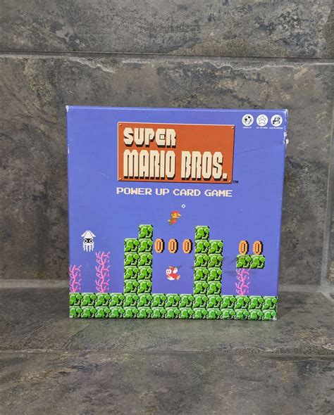 Super Mario Bros Power Up Card Game Review