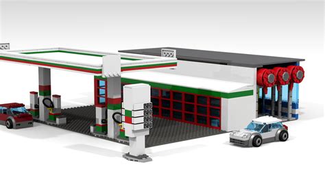 Lego Octan Gas Station Alternate Build Ph