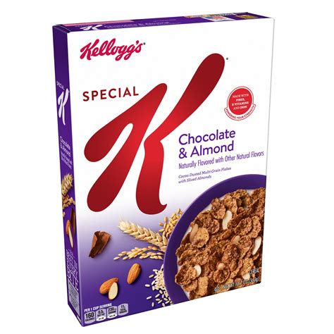 Kelloggs Special K Chocolate And Almond Breakfast Cereal 127 Oz