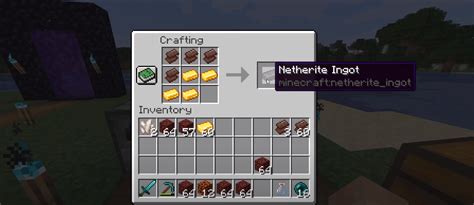 Minecraft Netherite Guide Recipes And How To Make Netherite Doracheats