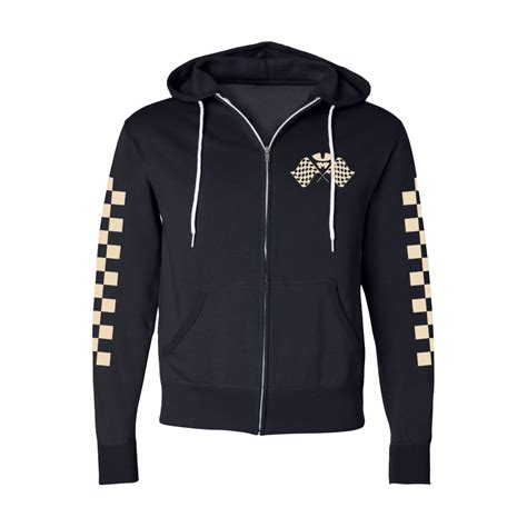 Checkered Speedway Hoodie Shop The Musictoday Merchandise Official Store