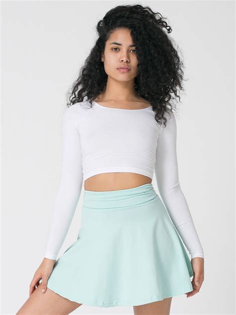 Cotton Spandex Jersey High-Waist Skirt | American Apparel | American apparel, American apparel 