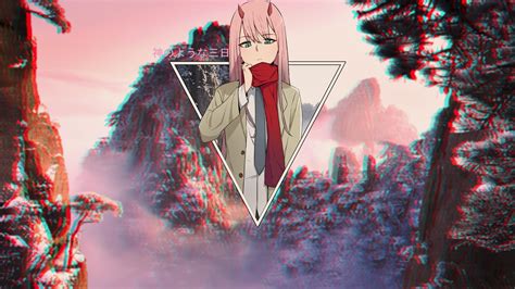 Hello there hope you enjoy the wallpaper! Wallpaper : Zero Two, Zero Two Darling in the FranXX ...