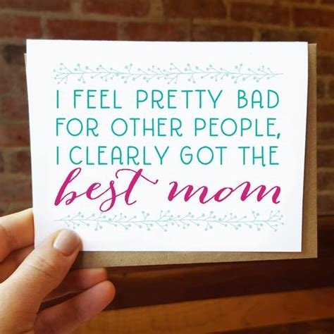 Or she's mousing around trying to get her. Funny Mothers Day Card Best Mom Ever Greeting Card