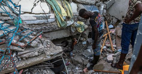 Hundreds Dead After Magnitude 72 Earthquake Hits Haiti The New York