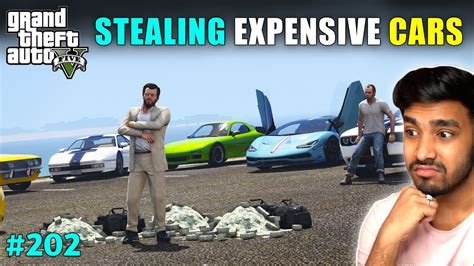 Stealing Most Expensive Cars From Techno Gamerz Showroom Gta V
