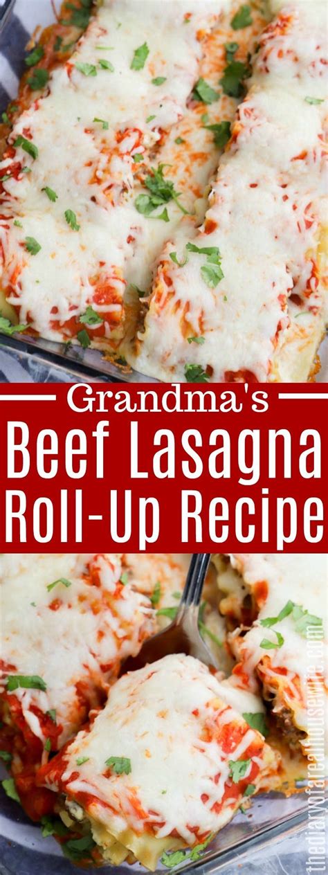 This recipe couldn't be simpler. Made with ground beef and loaded with cheese These Lasagna ...