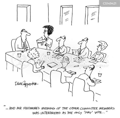 Committee Members Cartoons And Comics Funny Pictures From Cartoonstock