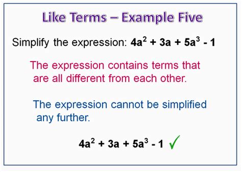 This page will show you how to identify and combine like terms. Combining Like Terms | Passy's World of Mathematics
