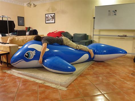 huge inflatable blue whale 10 feet 3m shiny pool toy big inflatable ebay