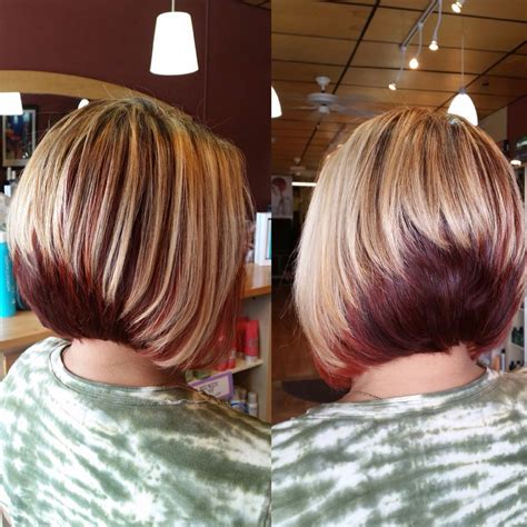 Pictures Of Stacked Inverted Bob Haircuts Hairstyles Designs Images