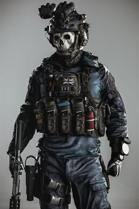 Modern Warfare 2 Ghost Frontside In 2023 Call Of Duty Call Of Duty