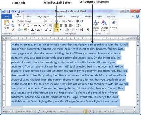 How To Center Text In Word 2010 Moplamall