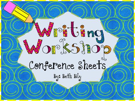 Second Grade Discoveries With Miss Bily Writing Workshop Conference Sheets
