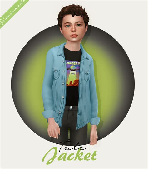 Clumsyalien Tate Jacket From Simiracle Sims 4 Downloads