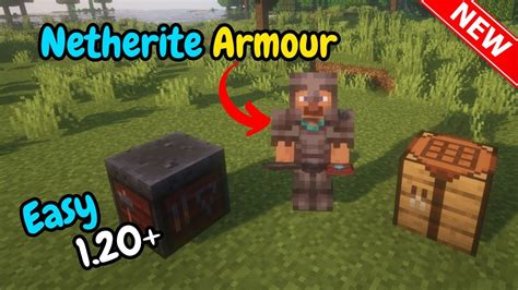 How To Make Netherite Armour Minecraft 2024 Youtube